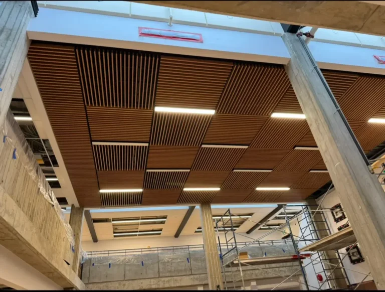 Wood Ceiling and Custom Ceiling in Langford BC by Nailed It Drywall