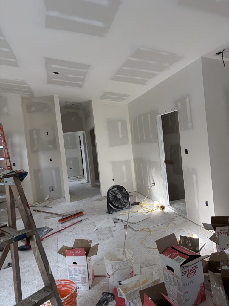 Second coat mud